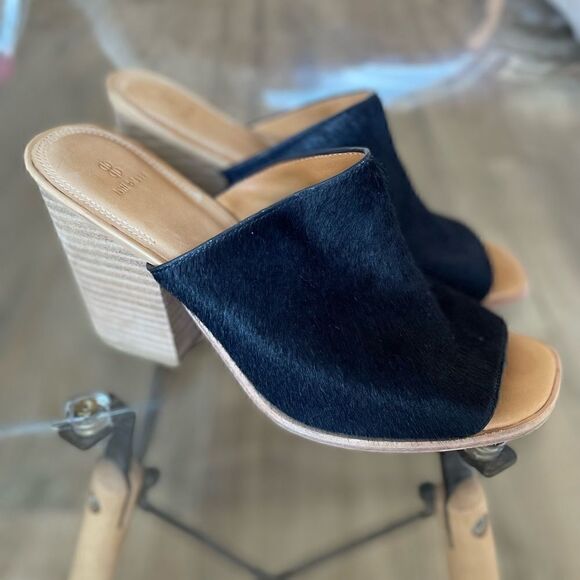 Bill Blass Niki Horse Hair mules  8.5 - Picture 2 of 11